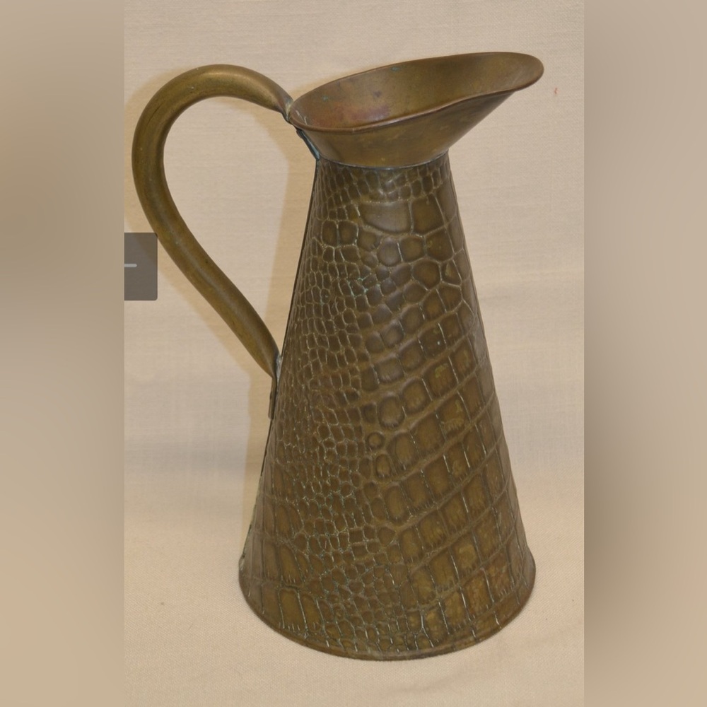 Vintage English Crocodile Pitcher